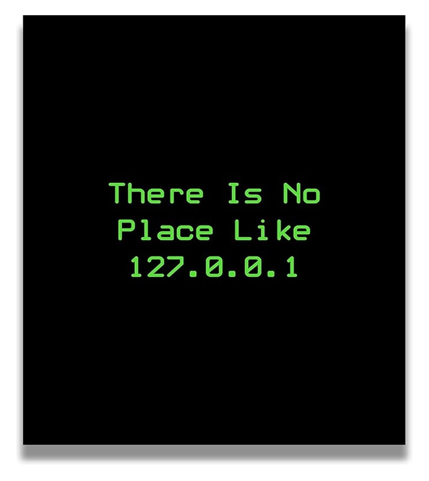 BYCIFRLG Coding Themed Wall Decor for Programmers, Computer Geek Art Gift for Tech Enthusiasts(Framed,12x18inch(30x45cm))
