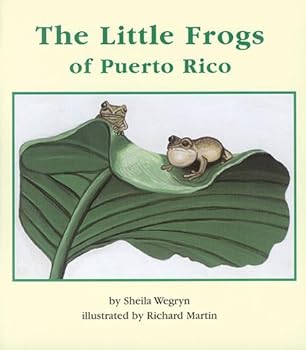 Paperback The Little Frogs of Puerto Rico (Books for Young Learners) Book