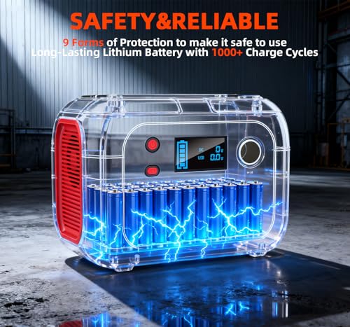 ENOFLO Portable Power Station 300W, 228Wh Solar Generator with 110V Pure Sine Wave AC Outlet, Backup Lithium Battery Generator for CPAP Outdoor RV Camping Emergency Home Use 8 AI VOLT Generator Website 51SRVDaIwdL. SL500 AI VOLT Generator Website