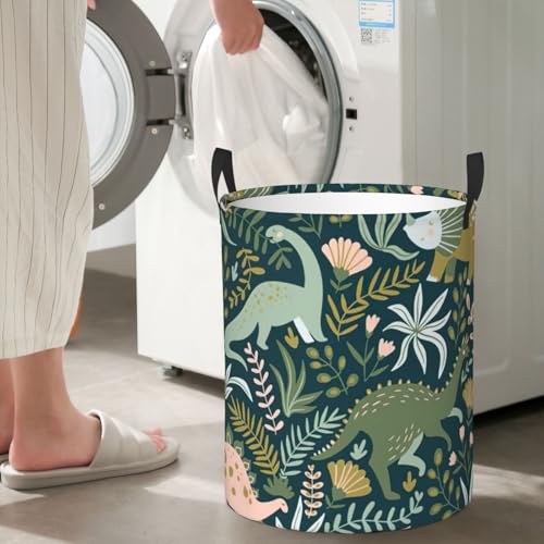 Panier à linge haut dinosaure contre le désordre du linge - 8