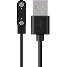 iTouch Replacement Charger for Bloom, Belle, Active 4, Active 5 & Explorer 5 PRO Smartwatch Magnetic 4mm Pin USB-A Charging Cable 22 in / 56 cm Fast Charge Cord Watch & Adapter Not Included