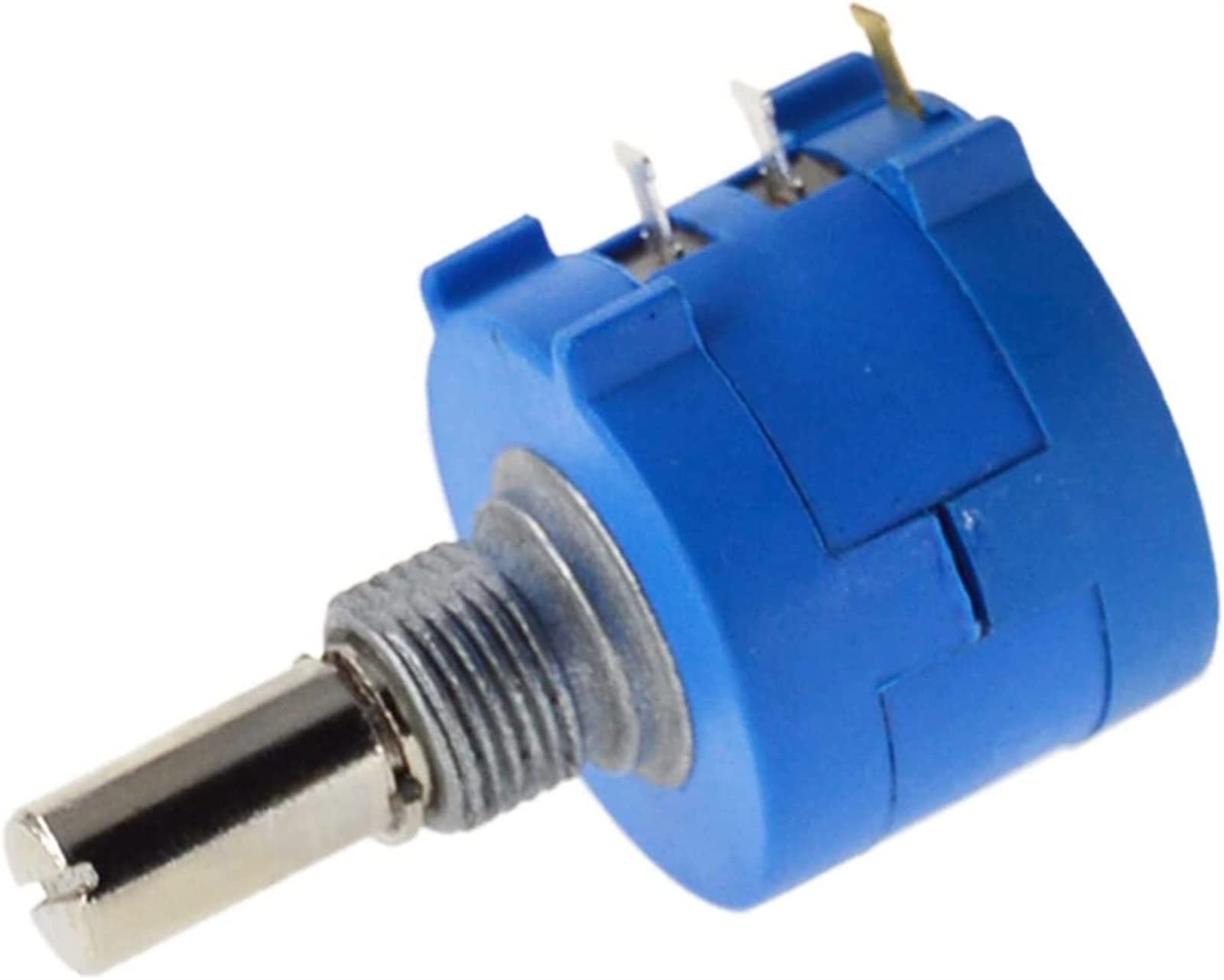 Potenciómetro 200 Ohm Precisión Multiturn Potenciómetro 10 Anillo Resistencia Ajustable Componente Resistencia Variable