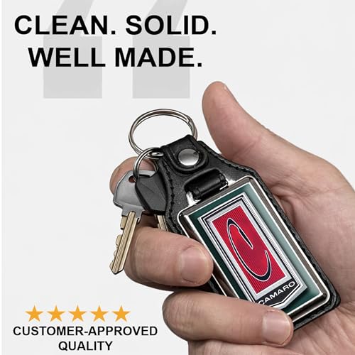 Image of Brotherhood Car Key Chain for Camaro - Classic Models Keychain for Men and Women Gift Key Ring - Spring Green - 2nd Gen 71-73