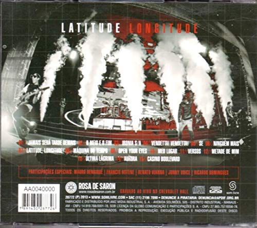 Rosa de Saron - Cd Latitude Longitude - 2013