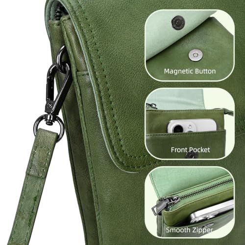 Image of Iswee Rfid Blocking Small Crossbody Bag for Women Travel Classic Style