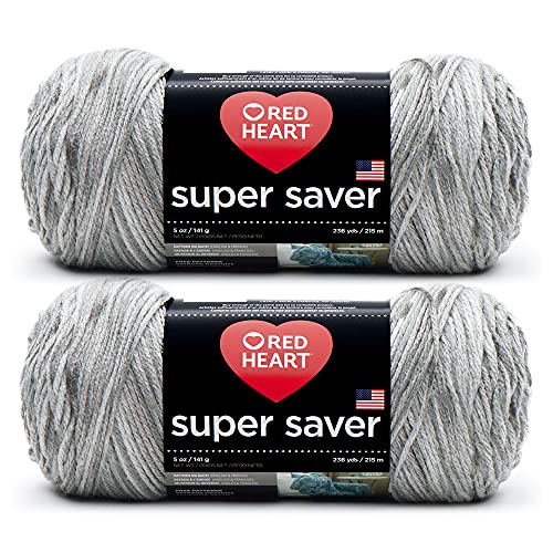 Bulk buy: red heart super saver (2-pack) (soapstone, 5 …
