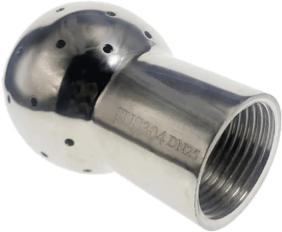 1pcs SUS Rotary Cleaning Spray Ball - 1/2" BSP Thread - Efficient Tank Cleaning Solution for Pharmaceutical and Industrial Use(DN50)