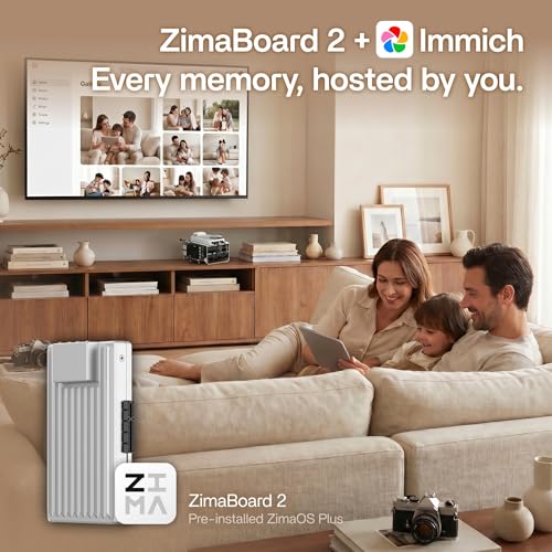 Image of zimaboard 2 832 2-Bay Mini NAS Starter Kit - Intel N150 8GB LPDDR5 for Home /Personal Private Cloud NAS & High-Speed Network Storage