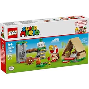 Amazon.co.jp - レゴ® スーパーマリオ キノピオ隊長のキャンプ 72040