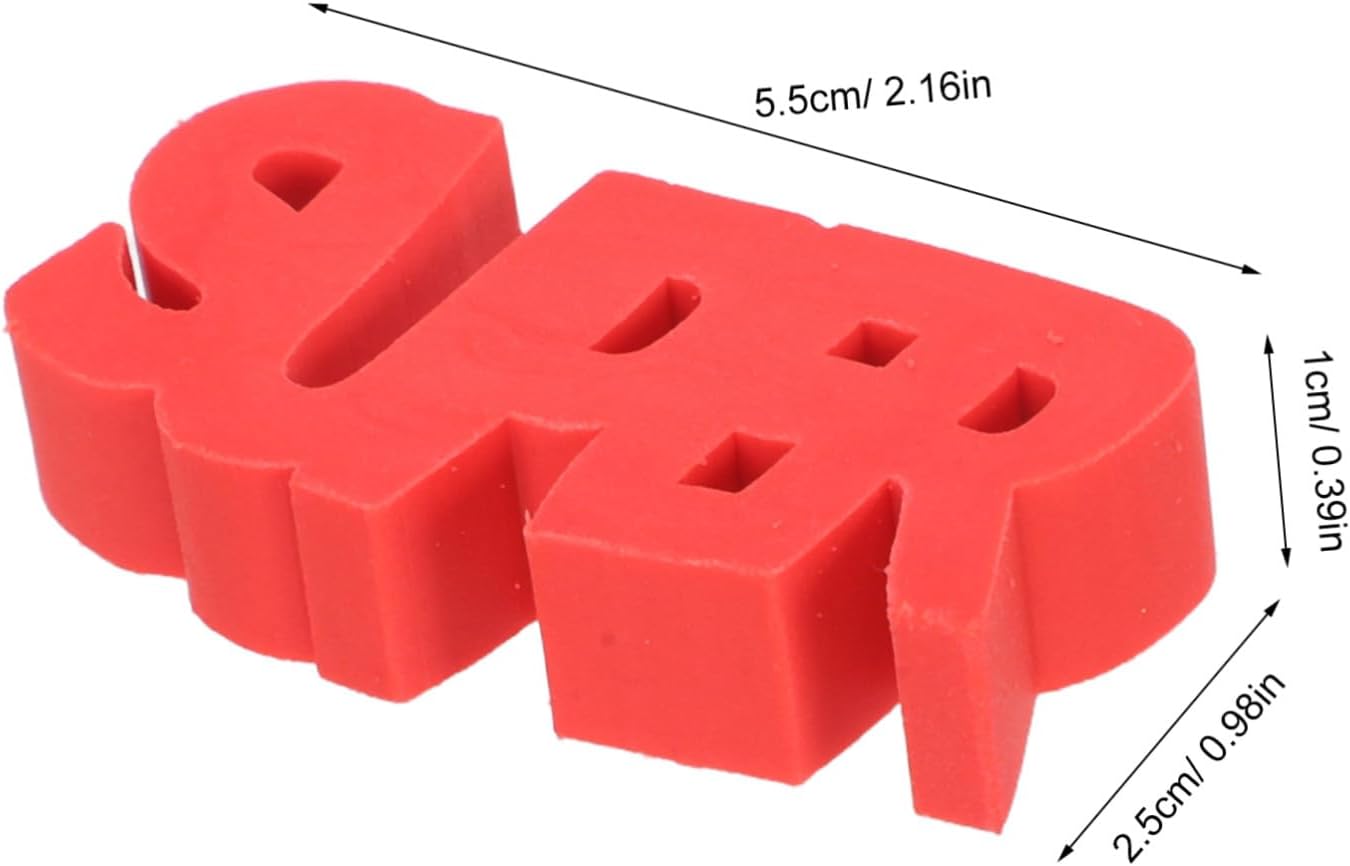 Gatuida 30pcs Motivational 3D Word Erasers for Students Classroom Rewards Drawing Party Favor Set