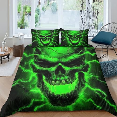 Parure de lit méduses lumineuses en microfibre douce double 200x200 - 4
