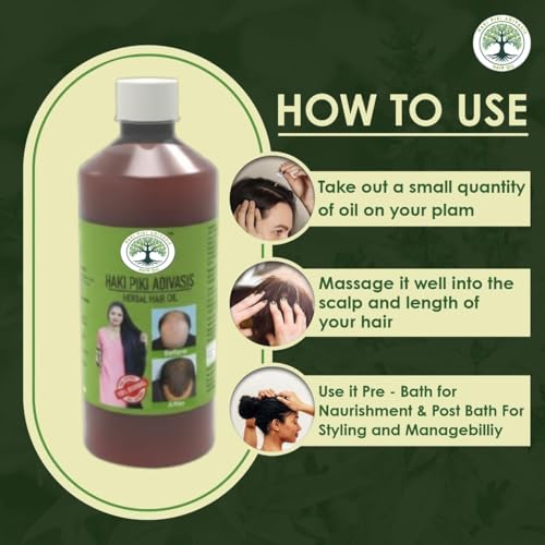 Image of Original Adivasis Hair Growth Oil 2 x 125 ml,Anti‑Hairfall & Anti‑Dandruff with Onion, Castor, Rosemary, Coconut, Amla, Bhringraj & Brahmi |for Men & Women (Pack of 2)