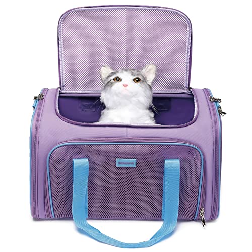 SERCOVE Frame Soft Surface pet Carrier, cat, Dog and Rabbit Transport Carrier, Airline-Approved pet Transport Carrier…