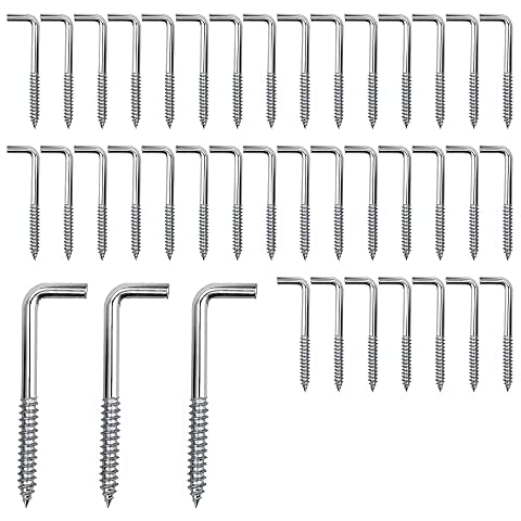 Crochets à vis ZHIQIN 40 pièces Cover