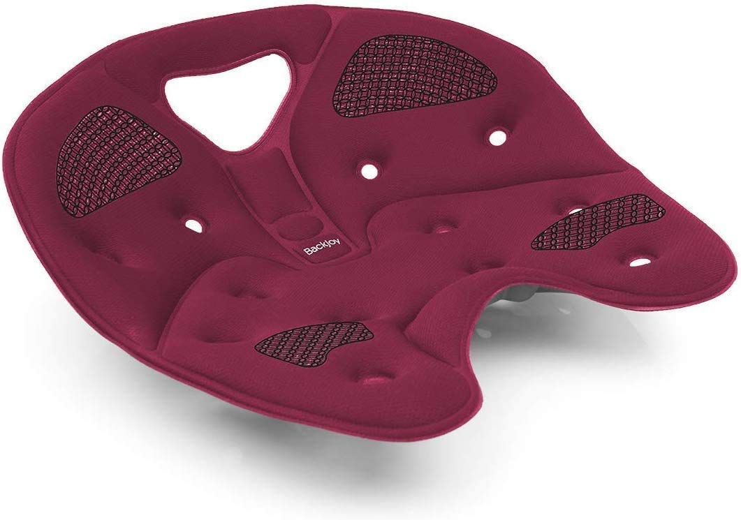 BackJoy SitSmart Core Traction Seat Cushion, Designed for Lower Back