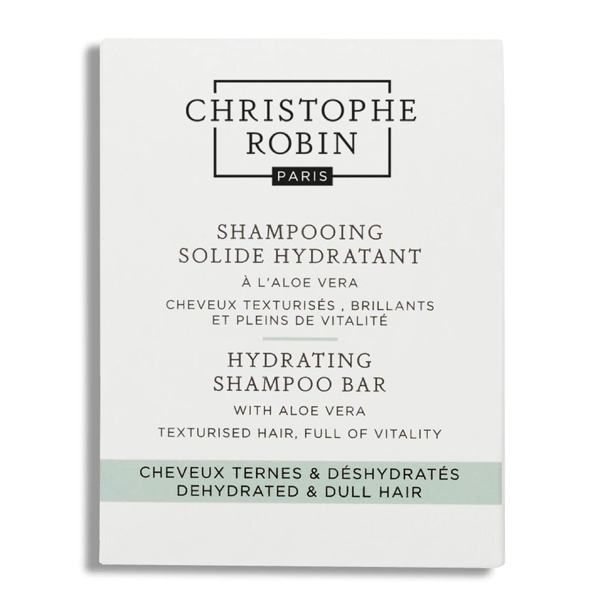 Christophe RobinHydrating Shampoo Bar with Aloe Vera, 3.5 oz.