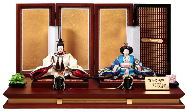 Amazon | 雛人形 久月 ひな人形 雛 平飾り 親王飾り ワダエミ監修 着付