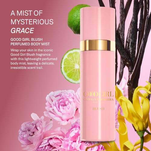 Image of Carolina Herrera Good Girl Blush Body Mist for Women - 3.4 oz