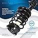 Detroit Axle - Front 6pc Struts Shocks Kit for 2006-2011 Hyundai Accent Kia Rio Complete 2 Struts with Coil Spring 2 Sway Bar Links 2 Rear Shock Absorbers 2007 2008 2009 2010 Replacement Ready Strut