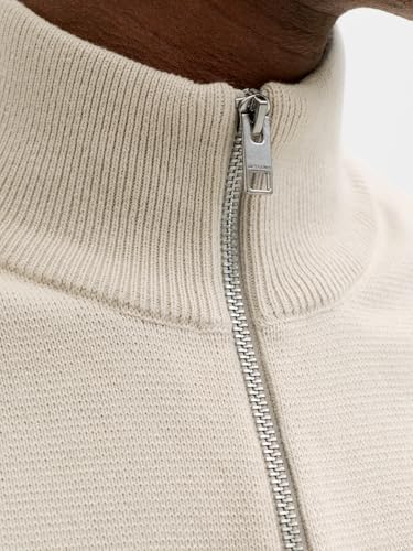 JACK & JONES Jprblamilano Spring Knit Half Zip Sn – Ansicht 5