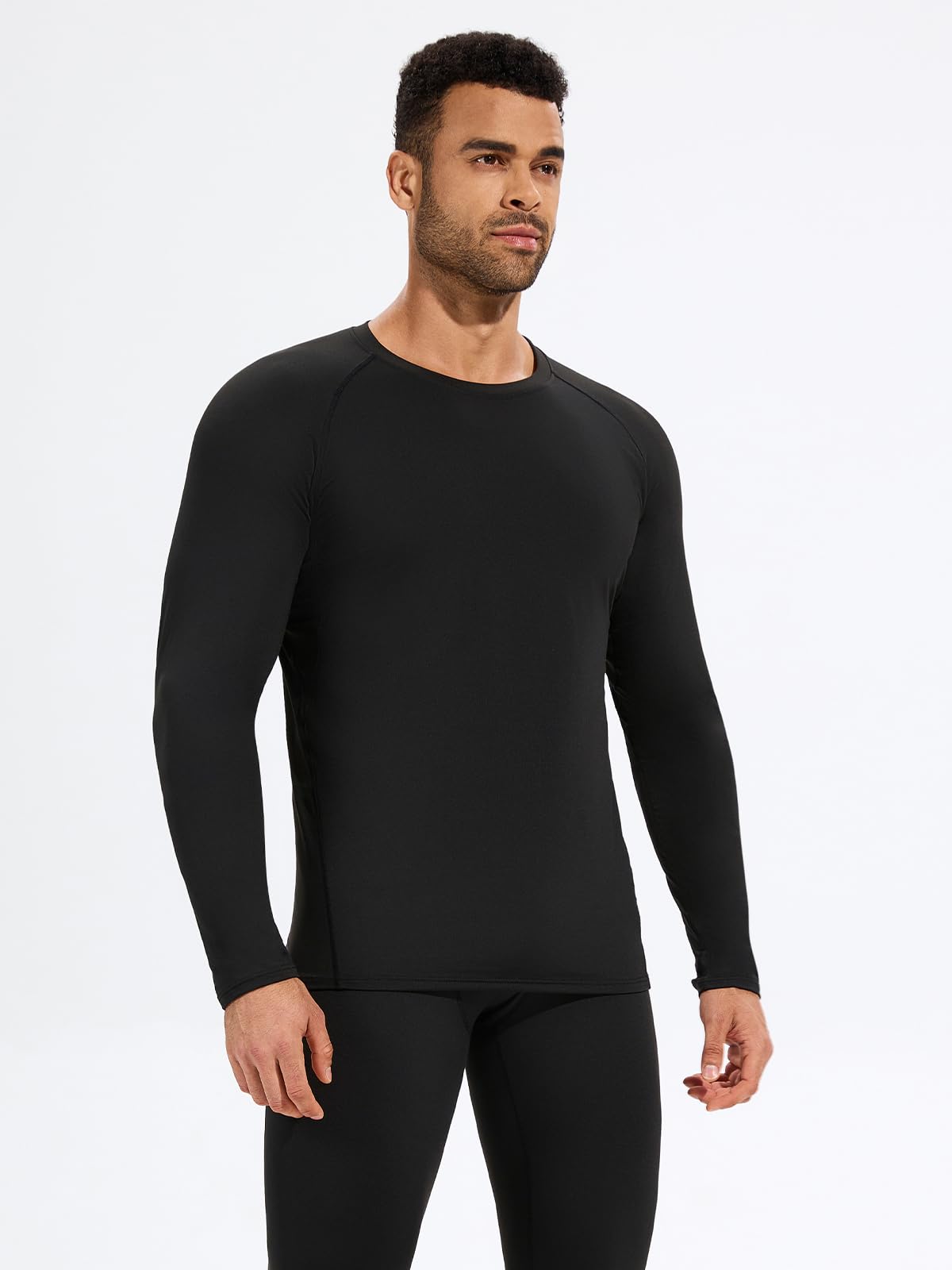 5–6 Packungen Langarm-Kompressionsshirt für Herren, Sport-Baselayer, Workout-Shirt, athletische Oberteile, Laufshirts für Herren