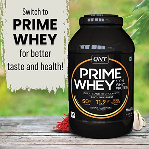 Image of QNT Prime Whey Protein Powder - Irish Chocolate | 25g Protein Per Scoop | Whey Isolate, Concentrate & Hydrolysate Blend | 120 Servings | Muscle Growth, Recovery & Strength | 4kg