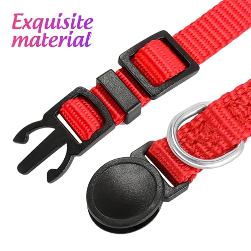 Collar para perro estampado de huellas con cascabel para mascotas y cachorros 5