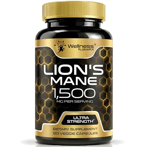 Unknown Brand Lion's Mane Mushroom Supplement Capsules