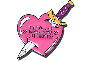 Feminist Justice Lapel Pins Brooch for Women Smash The Patriarchy Pins