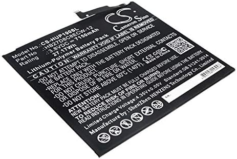 Battery for MatePad Pro, MRX-AL09, MRX-AL19, MRX-W09, MRX-W19 PN: HB27D8C8ECW-12 7150mAh / 27.17Wh