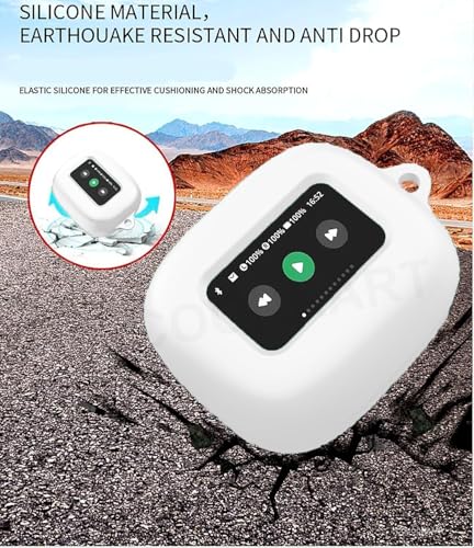 Image of Silicone Case Cover for Live Beam 3 | Live Flex 3 | Live Buds 3 (Lanyard,White)