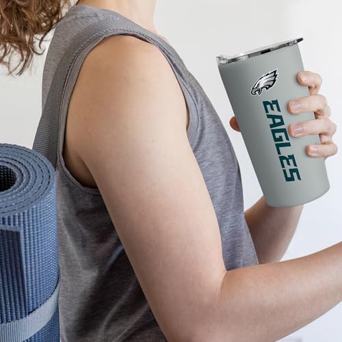 Image of Rico Industries NFL Football Soft Touch, Easy Grip Tumbler
