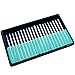Diamond Burs 20 pc Set 3/32â€ Shank Diamond Coated Lapidary Bits Rotary Points