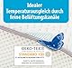 TELE WELT HSP Schmetterlingskissen [Memory Foam] Seitenschläferkissen - Nackenstützkissen - ergonomische Unterstützung - Atmungsaktiv - orthopädisches Kissen - 45 x 35 x 10cm