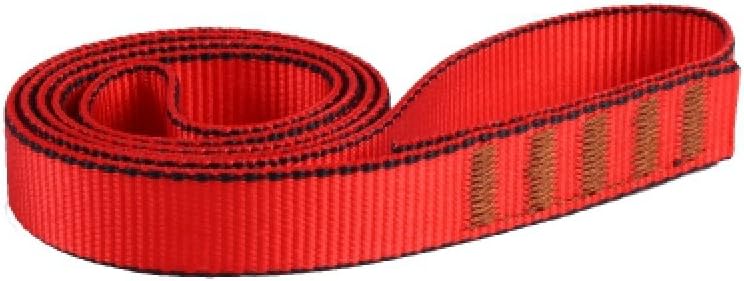 Edelweiss 18mm Flat Tape, 60cm, Black, SA18.60 | climbing-webbing