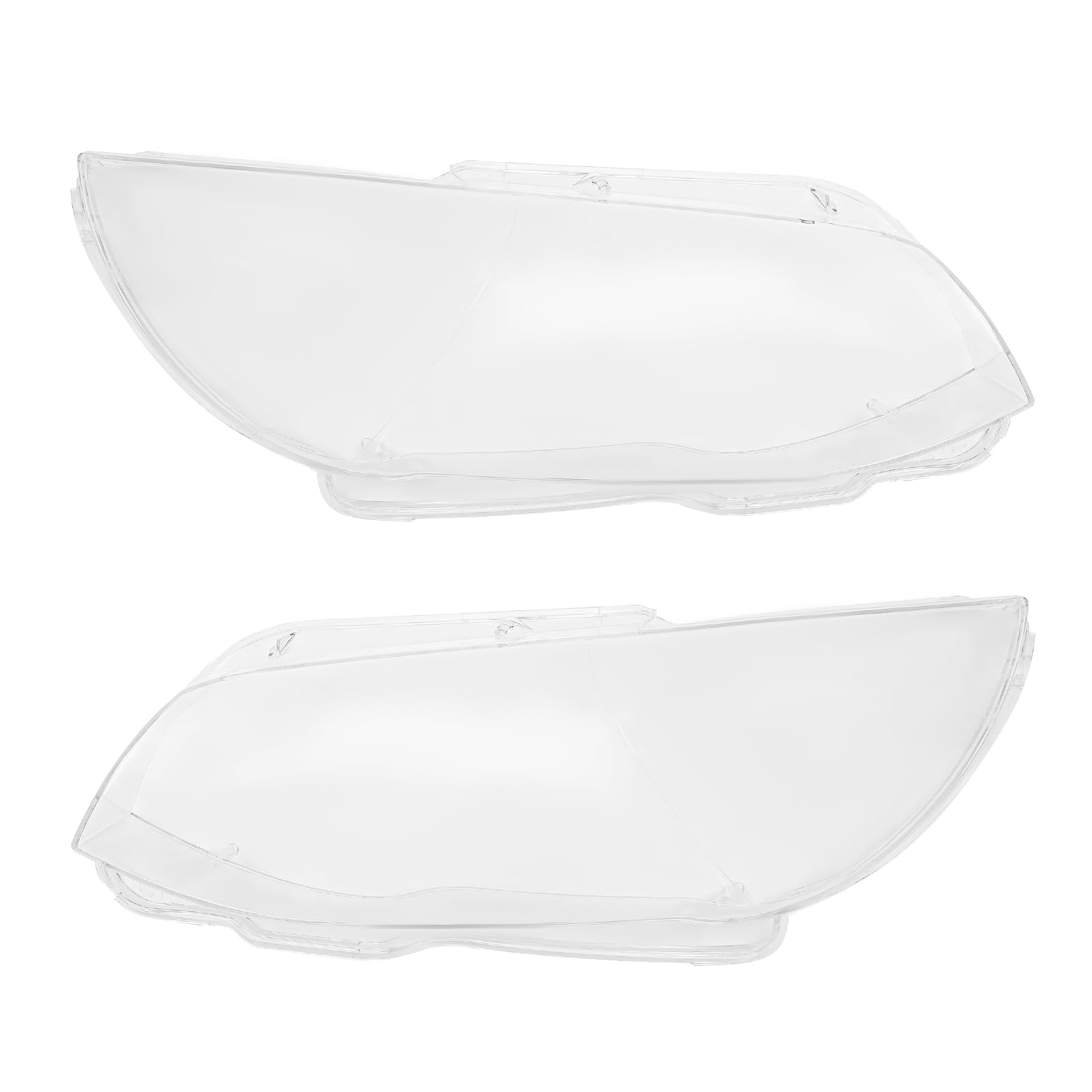 NTINGDE Pair Headlight Lens Cover Compatible with BMW 3 Series E92 Coupe LCI Facelift, E93 Convertible LCI Facelift 2010-2013 Front Left+Right Headlight Lens Cover Clear Headlight Headlamp Cover