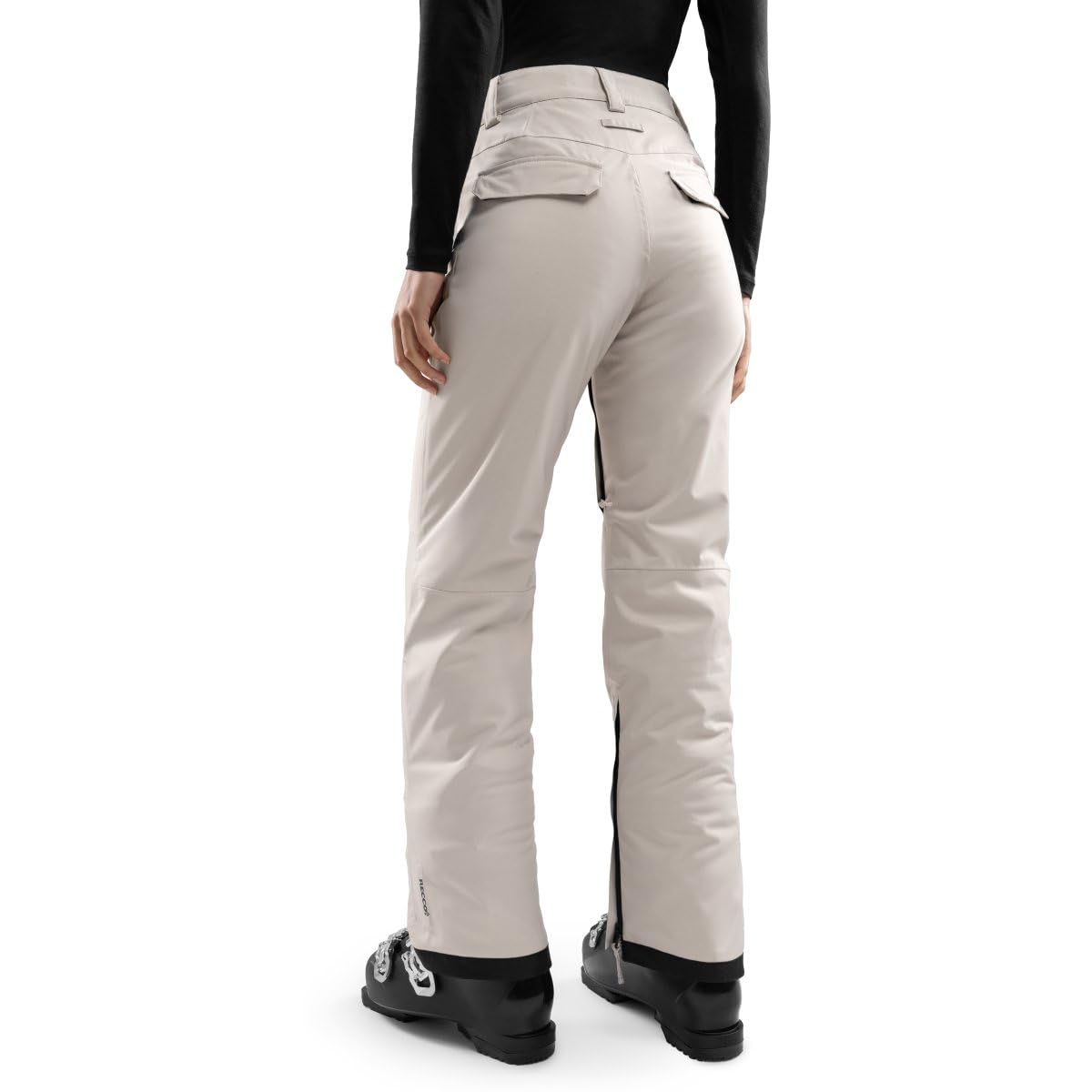 SIROKO Pantalón de Nieve Premium de esquí y Nieve SRX Nival Beige