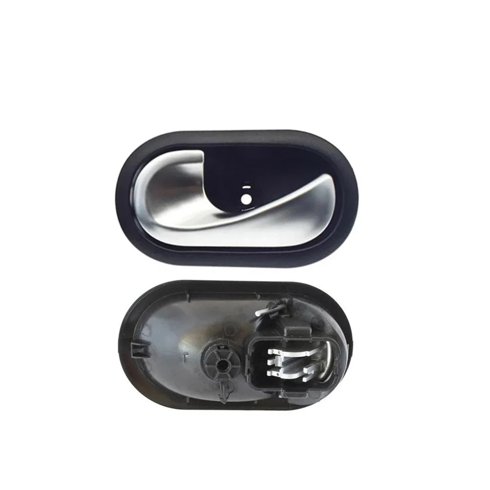DUHNXUJ Car Door Handle for Clio 2005-2012 8200174075 8200174074 Left Right Interior Handle(Left)
