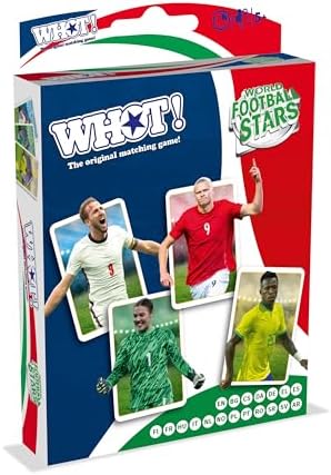 Waddingtons Number 1 World Football Stars WHOT! Card Game contains 53 ...