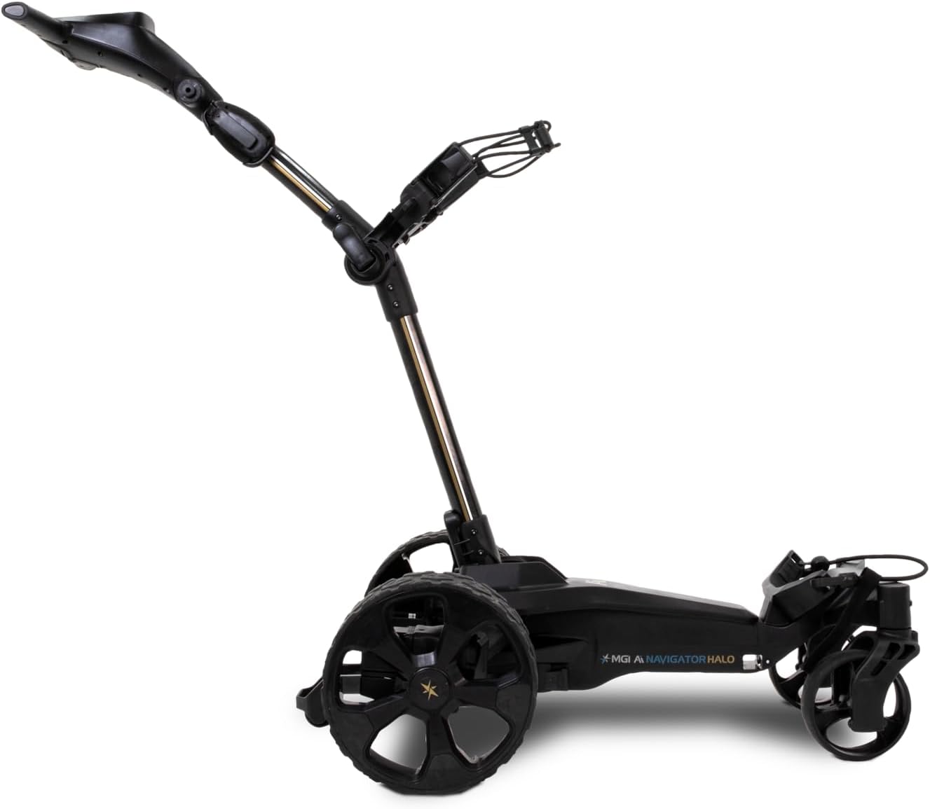 MGI Ai Navigator Halo Electric Golf Cart - 36 Hole Battery - Remote Control (Drink, Umbrella & GPS Phone Holder)