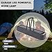 MARALANG Work Lamp Solar Rechargeable Camping Lantern 3600mAh Power Bank 3 Light Modes LED Tent Light Garage