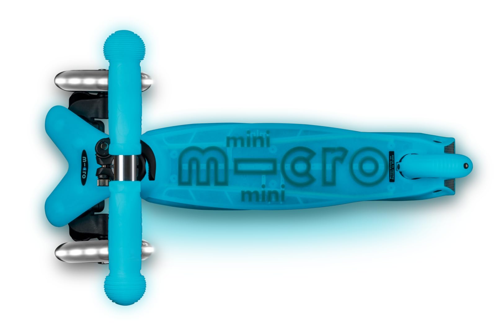 Mini Micro step Deluxe Glow LED Plus Glacier Aqua | Gratis verzending