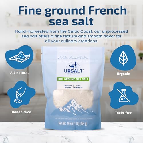 Sal fina de mar francesa URSALT 16 oz natural miniatura 4