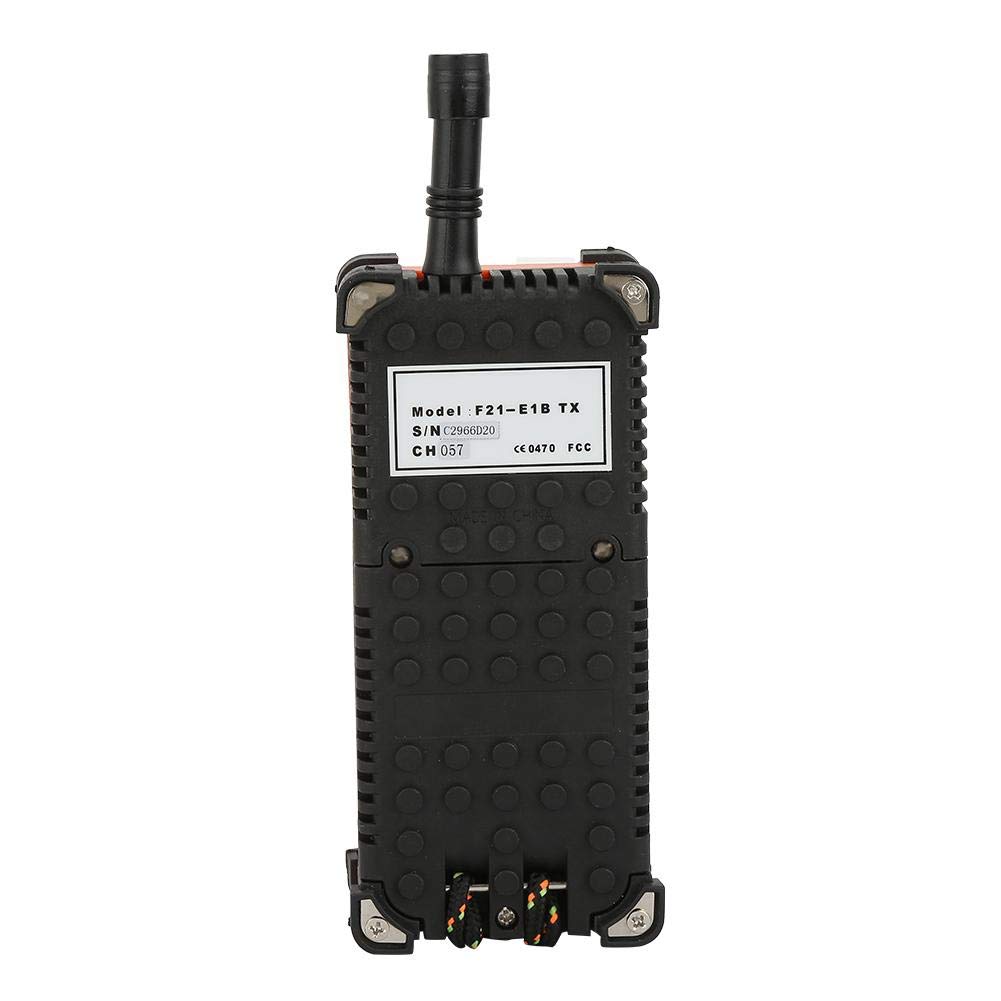 de Control Remoto Inalámbrico de Radio Industrial, Keenso F21-E1B AC 380V Transmisor y Receptor, Impermeable Otros accesorios eléctricos
