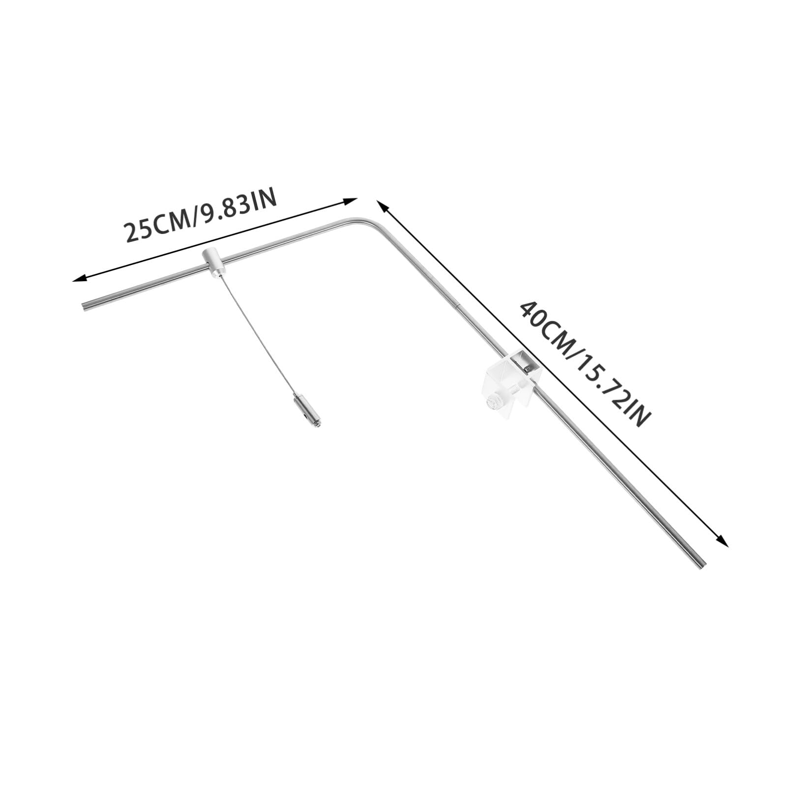 Lampada Rettile Illuminazione Stand,Supporto Di Illuminazione Per Acquario Accessorio Per Acquario Luce Rack Universale Staffa Di Sospensione A Forma Di Puleggia