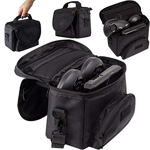 Orzly - Funda de Transporte para Sega Genesis Mini, Sony Playstation Mini Console, Nintendo NES Mini y SNES Mini, Bolsa de Viaje para Jugadores Retro