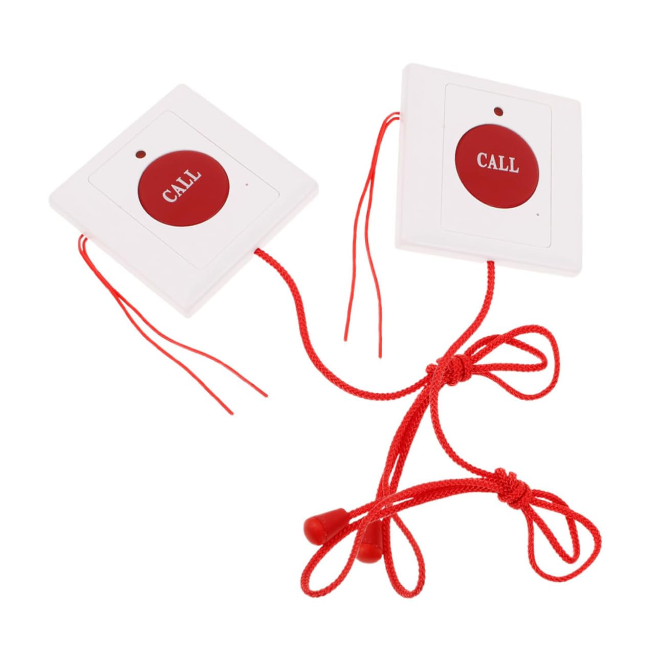 NAMOARLY Emergency Call Button Kit 2pcs Sos Alert for Seniors Fall Detection Call Bell Wall Mounting