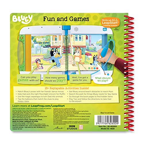LeapFrog LeapStart Bluey Fun and Games - Image 7