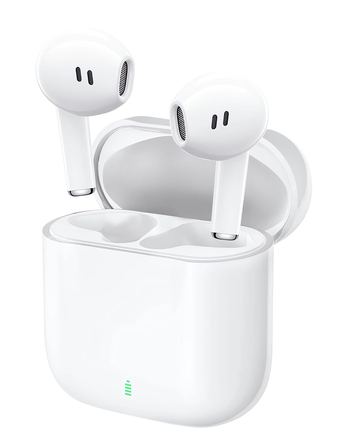 Auriculares Inalámbricos Bluetooth, In Ear Auriculares Bluetooth 5.4 con 4 ENC Cancelacion Ruido HD Mic, 56H Cascos Inalambricos con Graves, IPX7 Impermeable Deportes Audifonos para iPhone iOS Android
