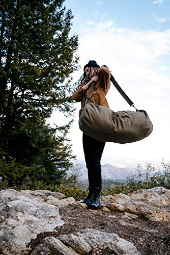 Stansport Deluxe Duffel Bag w/Zipper, Olive Drab, (1230) , 36